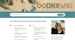 Desktop Screenshot of digitalenomaden.net
